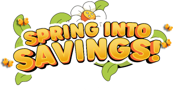 Spring into savings! Spin the wheel for an exclusive offer.